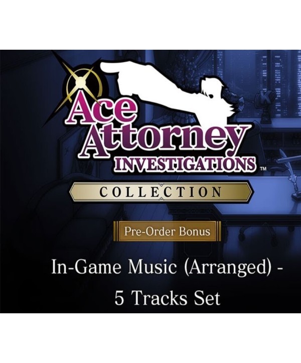 Ace Attorney Investigations Collection - Pre-Order Bonus DLC PS4 PlayStation 4 Key EUROPE
